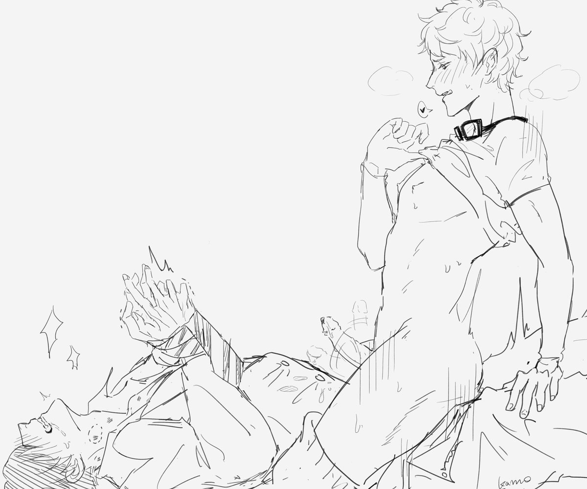 🚗
#krtsk  #クロ月 #kurotsuki