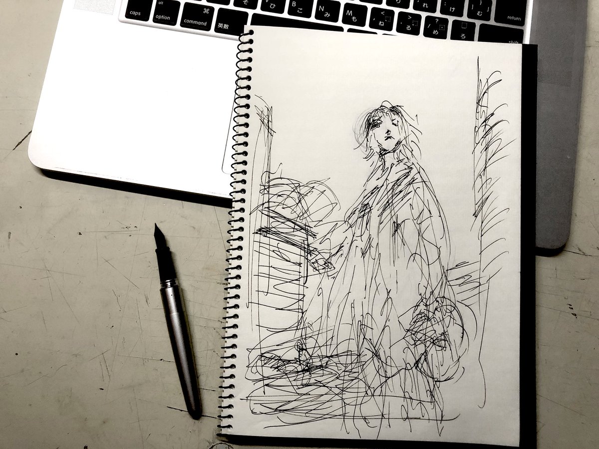 Where to Next
制作途中画
3枚目は最初期のラフイメージ_ 