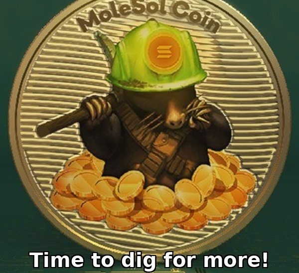 FAnbaoui's tweet photo. @yourcryptodj @molecoin_solana 
$mole
let's goooo https://t.co/GZypYEiiDT