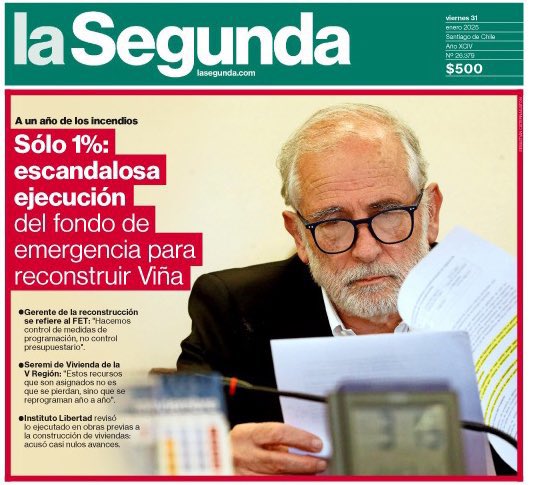 Hoy en día la tecnología apalanca la eficiencia, objeto dar soluciones seguras, pertinentes y por sobre todo oportunas, este último concepto está ausente en la gestión constante de actores indolentes o ignorantes. #Chile #Valparaiso #reconstruccion #elolivar