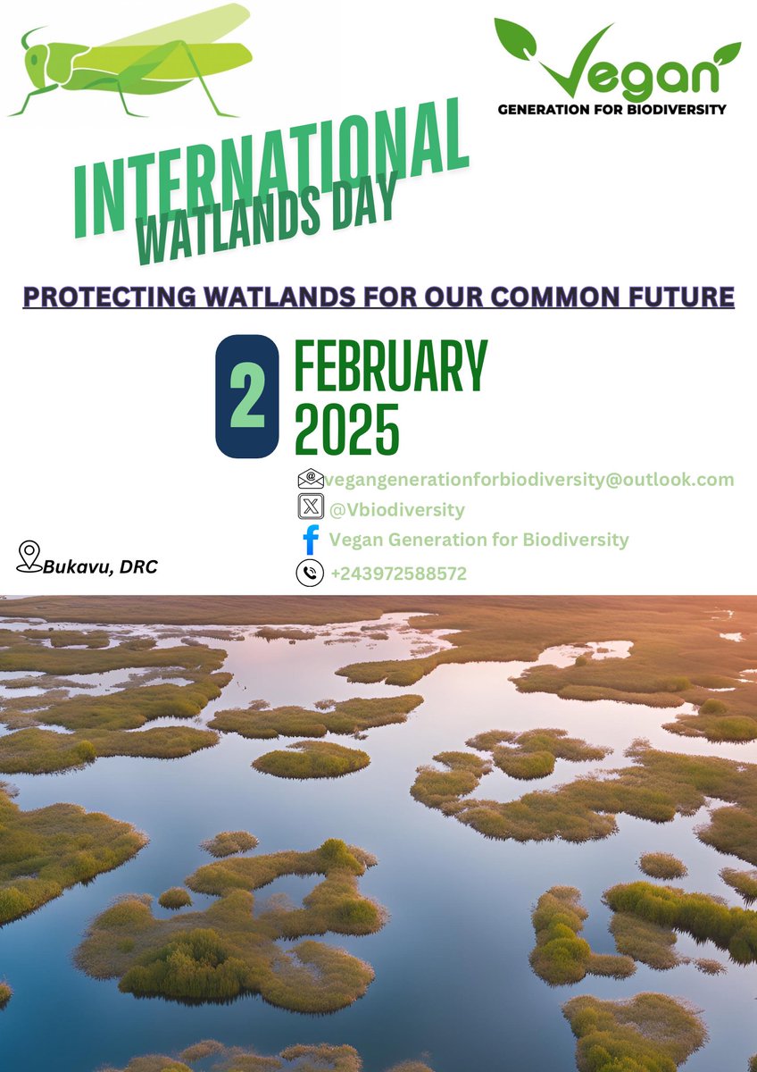 It's time to act!
Let's restore, protect, and advocate for wetlands.
Our future depends on it
#worldwetlandsday #act4wetlands