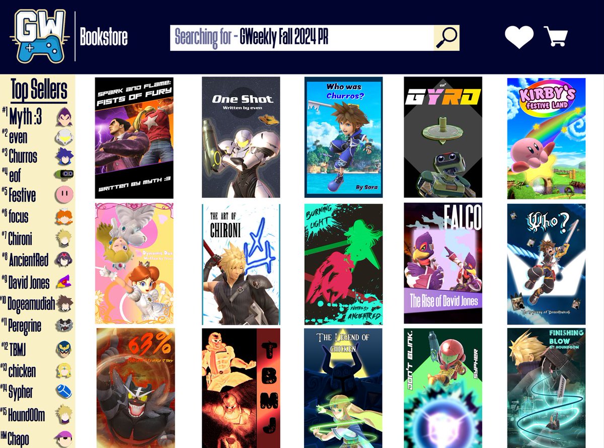 GWeekly SSBU tweet media