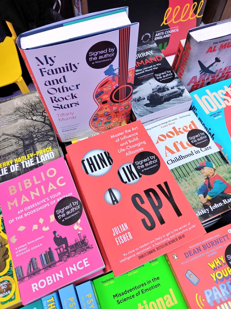 Waterstones Wolverhampton (@waterstoneswton) on Twitter photo Lots of signed books now on our #WolvesLitFest stall at <a href="/WolvArtGallery/">Wolverhampton Art Gallery</a>!
<a href="/ben_davis86/">ben</a> <a href="/holliepoetry/">Hollie McNish</a> <a href="/MrCaseyBailey/">Casey Bailey</a> <a href="/garwboy/">Dean Burnett (@garwboy everywhere else too)</a> <a href="/JoannaToye/">JoannaToye</a> <a href="/AshleyJBaptiste/">Ashley John-Baptiste</a> <a href="/tiffanymurray/">Dr Tiffany Murray</a> Lots of signed books now on our #WolvesLitFest stall at <a href="/WolvArtGallery/">Wolverhampton Art Gallery</a>!
<a href="/ben_davis86/">ben</a> <a href="/holliepoetry/">Hollie McNish</a> <a href="/MrCaseyBailey/">Casey Bailey</a> <a href="/garwboy/">Dean Burnett (@garwboy everywhere else too)</a> <a href="/JoannaToye/">JoannaToye</a> <a href="/AshleyJBaptiste/">Ashley John-Baptiste</a> <a href="/tiffanymurray/">Dr Tiffany Murray</a>