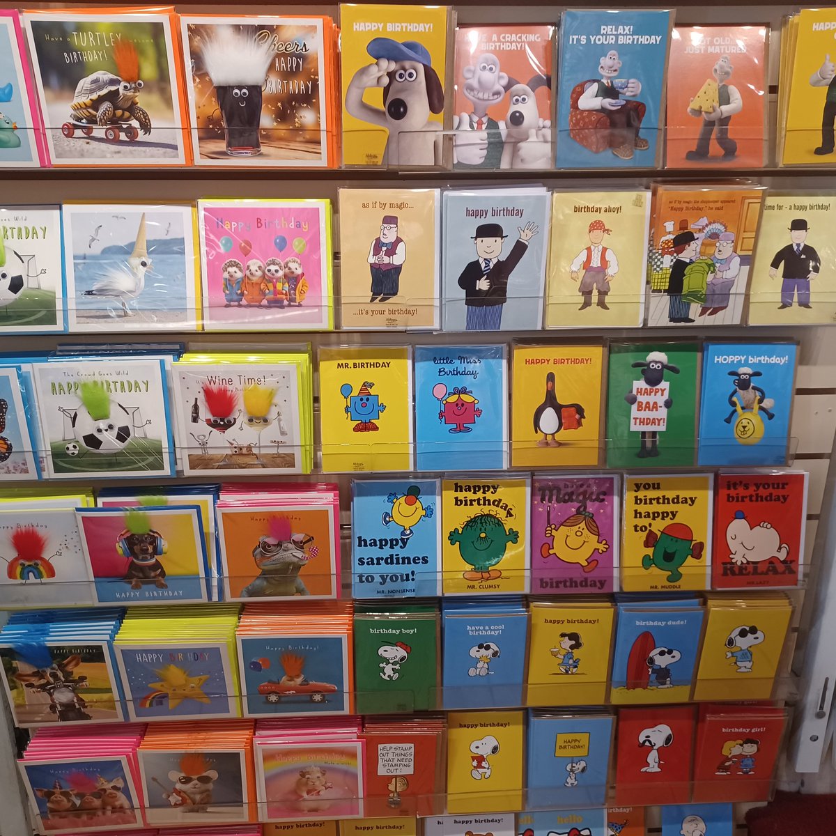 StartLicensing's tweet image. All that #Malarkey - really well stocked &amp;amp; expertly curated #greetingscard shop in #Brighton - one highlight being a great selection of @hypecards including their @aardman @shaunthesheep #Wallace #Gromit range.
@PGLiveLondon