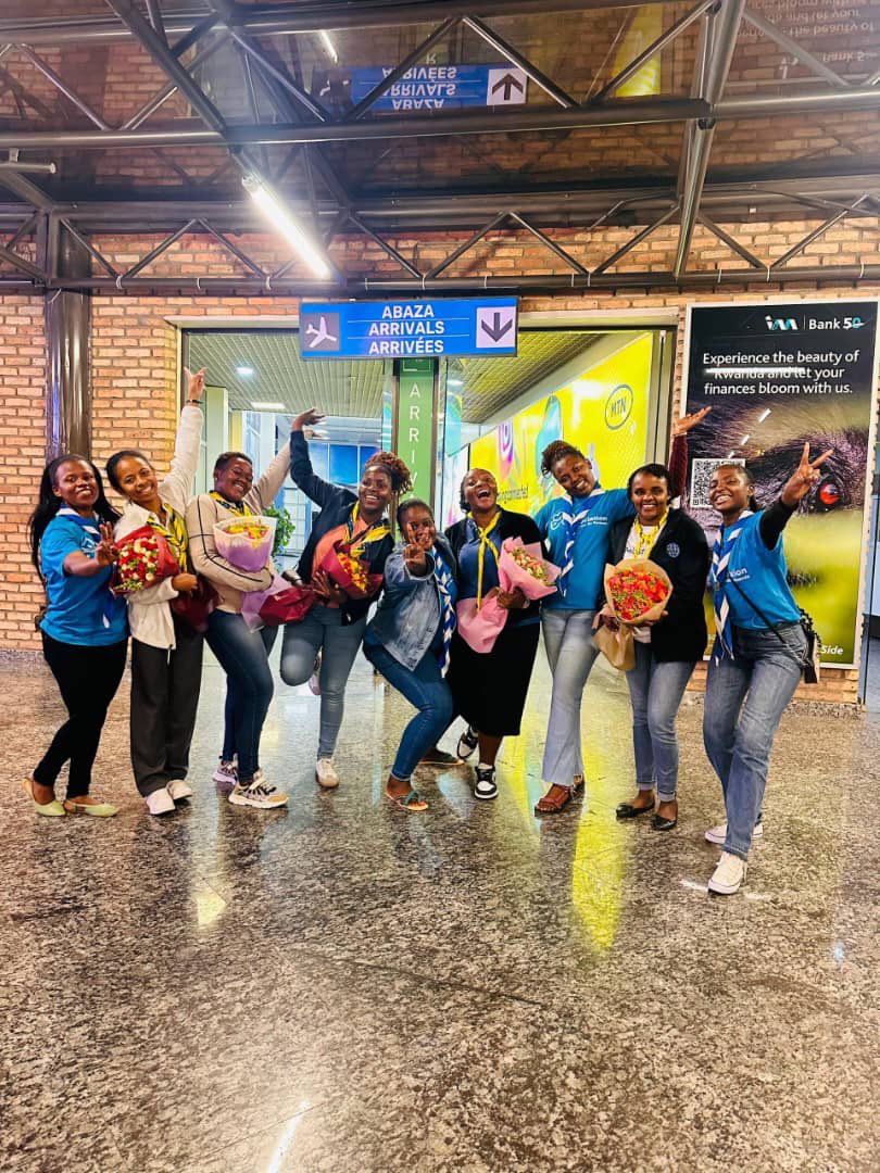 guidesrwanda's tweet photo. Join us to welcome five #YESS2025 participants from Kenya, Madagascar, Malawi, Zimbabwe and Tanzania. They will spend six months with us volunteering in different Girl Guiding activities. We wish them a safe stay and we remain committed to make their exchange a memorable one🎉

@YessMovement 
@africa_region 
@wagggsworld