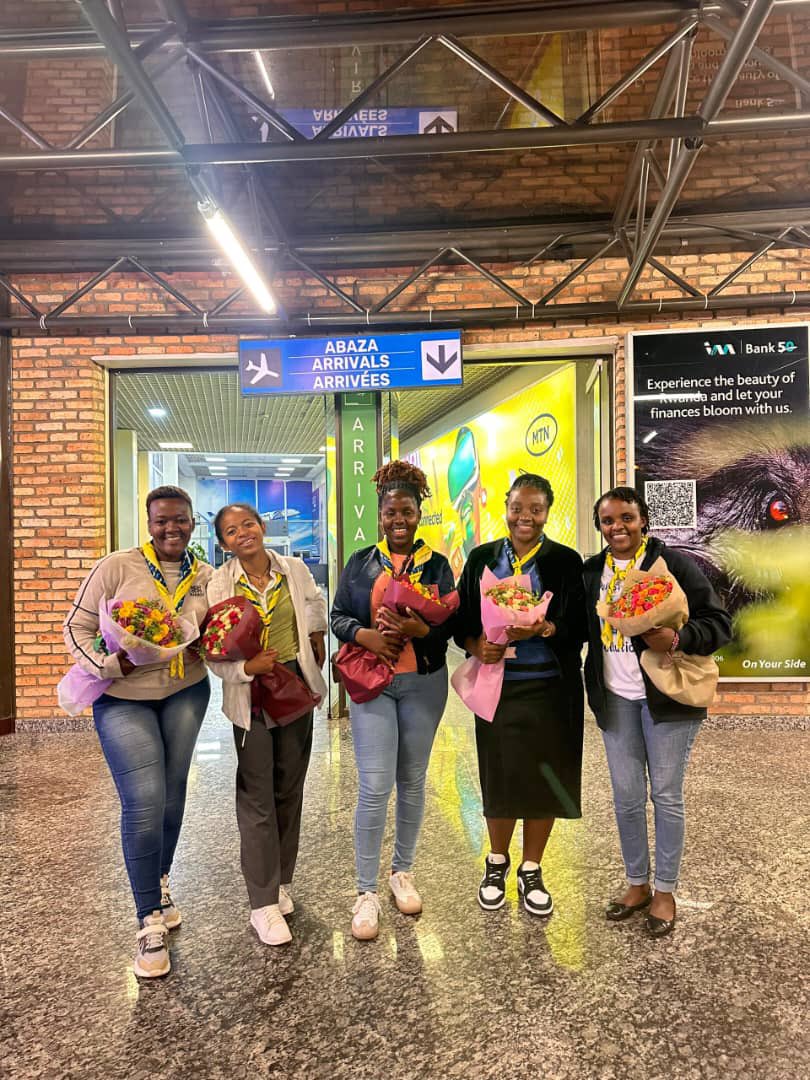 guidesrwanda's tweet photo. Join us to welcome five #YESS2025 participants from Kenya, Madagascar, Malawi, Zimbabwe and Tanzania. They will spend six months with us volunteering in different Girl Guiding activities. We wish them a safe stay and we remain committed to make their exchange a memorable one🎉

@YessMovement 
@africa_region 
@wagggsworld