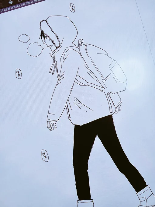 雪ってどうやって描けばいいんだ