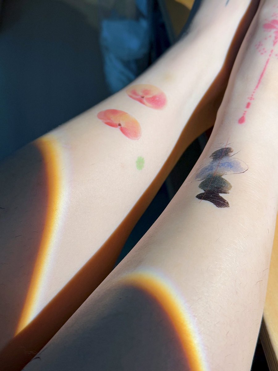 haneum_farbe's tweet image. #tattoosticker