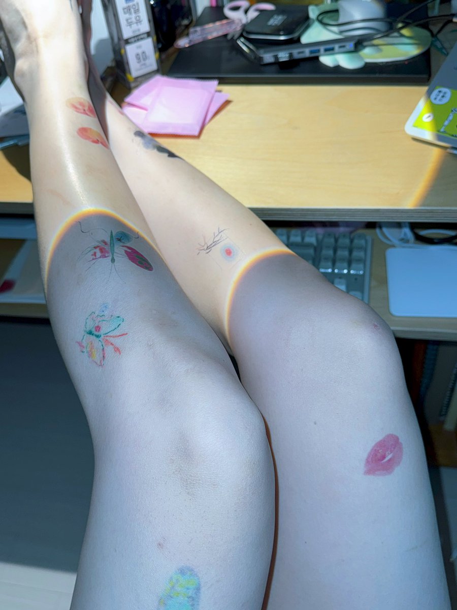 haneum_farbe's tweet image. #tattoosticker
