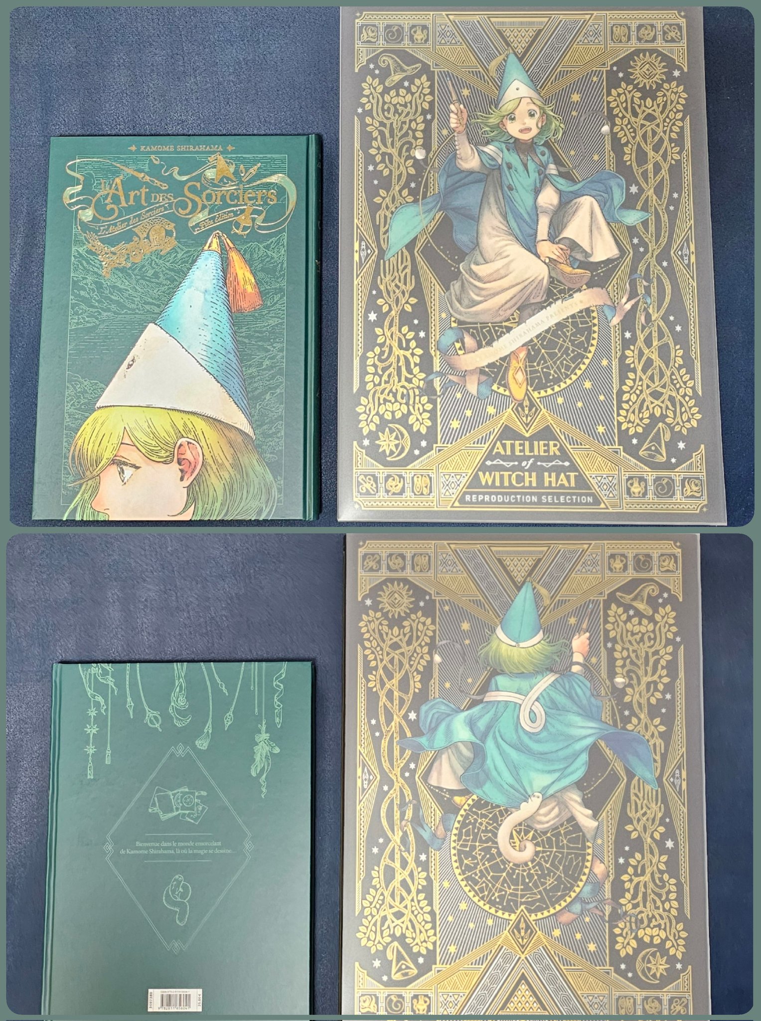 とんがり帽子のアトリエ　画集　フランス版 ダイゴル on X: 