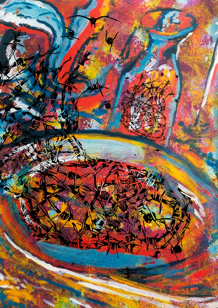 Barbed wire soup
NEXT DROP AT "CRYPTOTAPAS COLLECTION"!
opensea.io/assets?search[…
rarible.com/cryptotapas/it…
It is included in the barbed wire drawing project; this project is a hymn to freedom.
Acrylic on canvas
 #NFTs #NFTCommunity #NFTdrops
