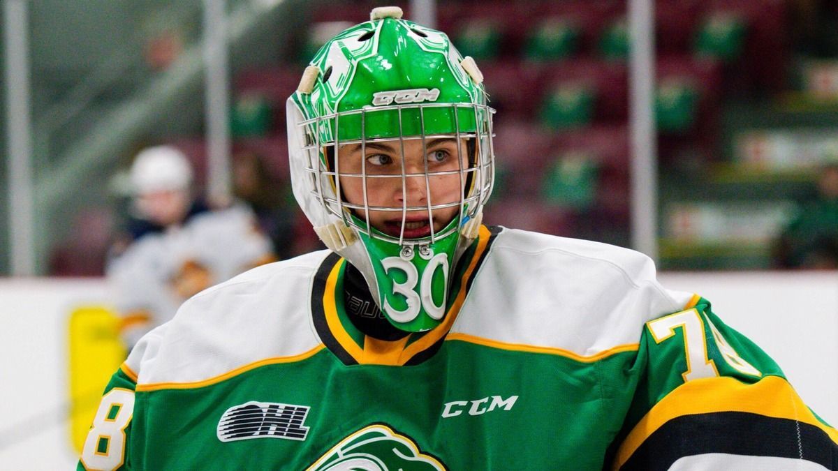 CRPyzik's tweet image. New Player Report: Alexei Medvedev, G, London Knights

Click the link to see Medvedev's profile and game reports from matchups against Kitchener and Sudbury.

buff.ly/3Q0Uhti 

#NHLDraft #OHL @LondonKnights