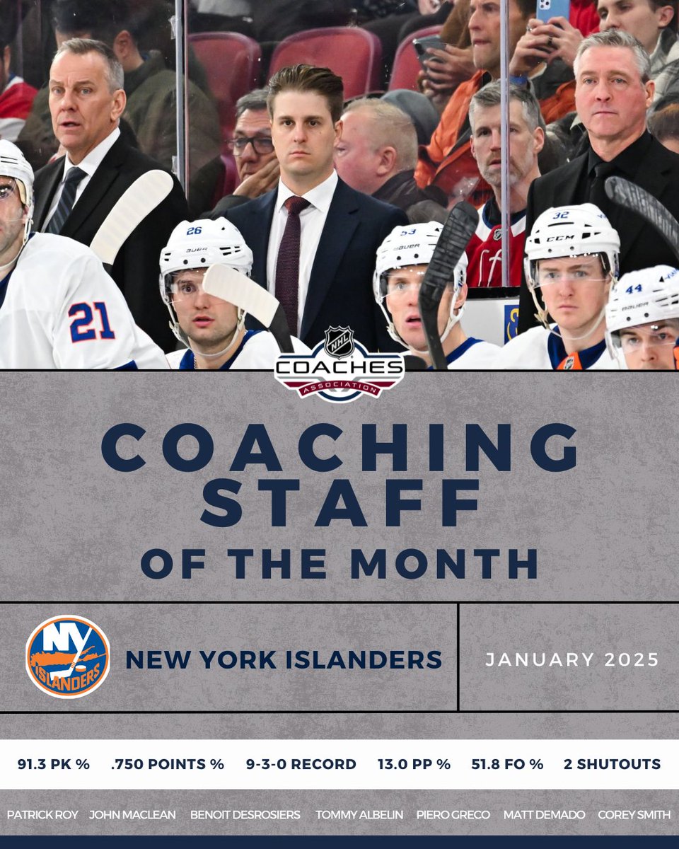 NHL Coaches’ Association tweet media