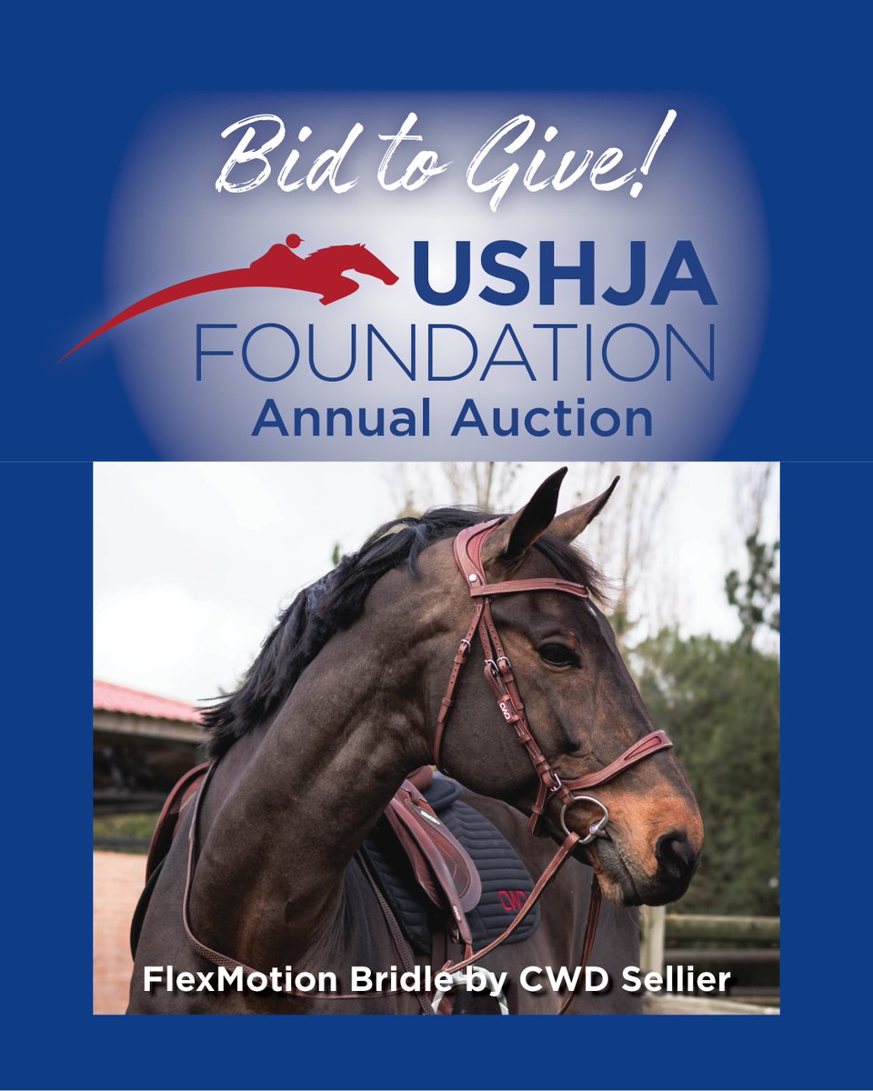 📢Exciting news: the USHJA Foundation Annual Auction is live! Bid today to give to the USHJA Foundation General Fund.

🔗Visit bit.ly/USHJAAnnualAuc… to view the items and place a bid today!