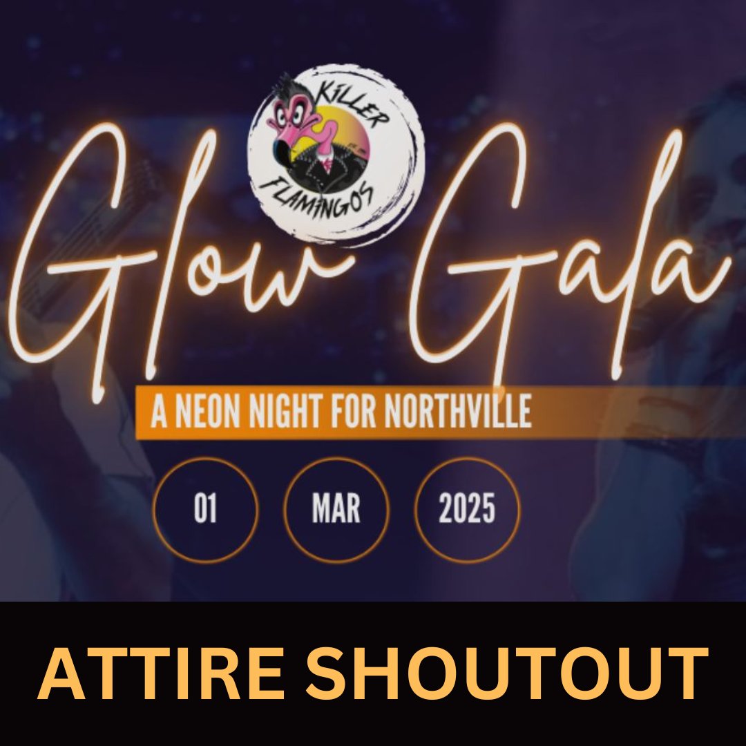 Glow Gala: A Neon Night for Northville

🌟 Choose from multiple ticket levels!
supportnef.org/night-for-nort…

Attire: Sneaker Chic
👗 Ladies – Joggers, jumpsuits, jeans, or cocktail dresses with statement sneakers.
👕 Gents – Joggers, jeans, or tailored casualwear with fresh kicks.