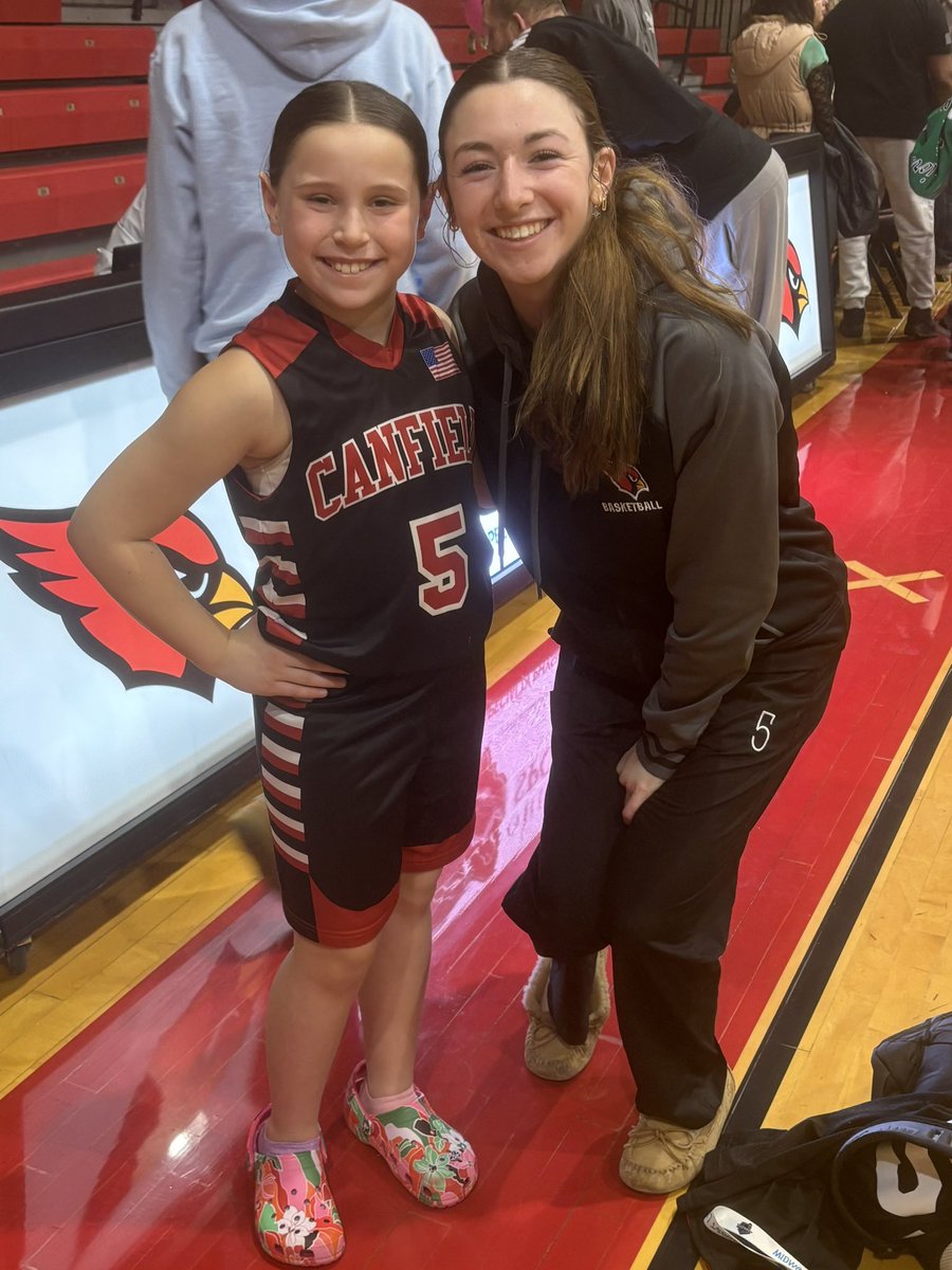 Two 5’s, one having an Incredible career, one just starting hers!