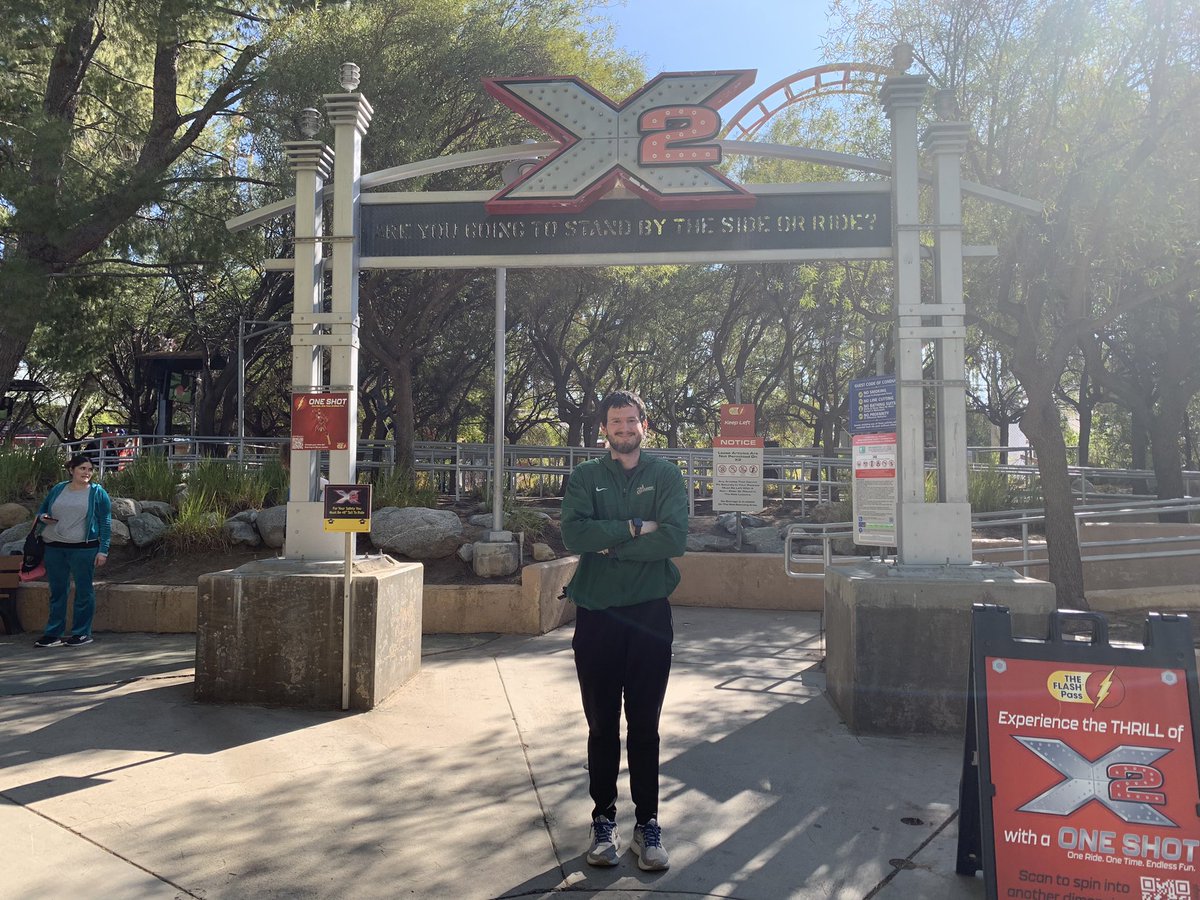 Doctor_Coaster's tweet image. By some miracle, I am walking away from my Southern California trip with 38/38 operating coasters, including X2. What a riot that ride is!