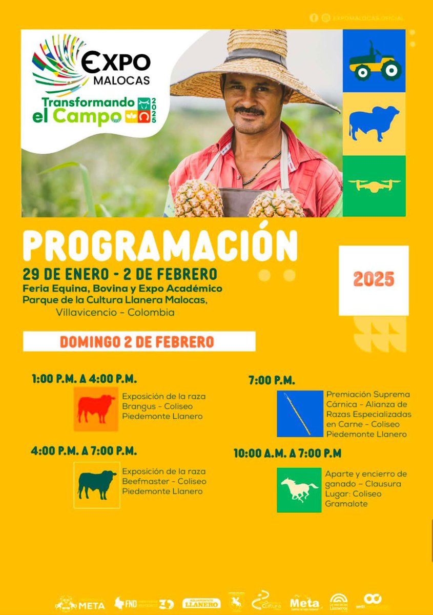 Villavoalreves's tweet photo. #ExpoMalocas 2025
Día Domingo https://t.co/xNdRaf9czJ