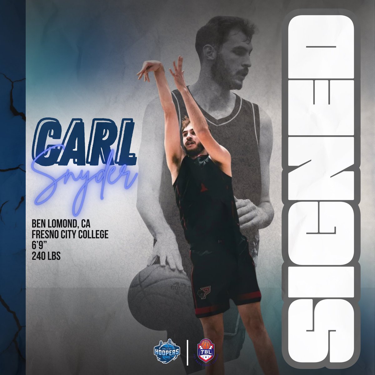 Another key piece added! Welcome to the squad, Carl Snyder! 🔥 Our roster is almost complete—big season ahead! #Halifaxhoopers