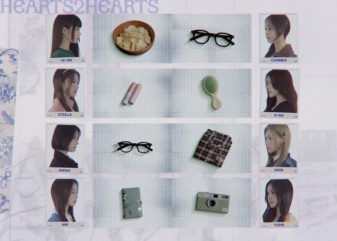 s2arz's tweet image. #Hearts2Hearts #H2H MEMBER NAMES

• CARMEN
• JIWOO
• YUHA
• STELLA
• JUUN
• A-NA
• IAN
• YE-ON

HEARTS2HEARTS DEBUT TRAILER 
#Hearts2Hearts_DebutTrailer 
#하츠투하츠 @H2H_smtown