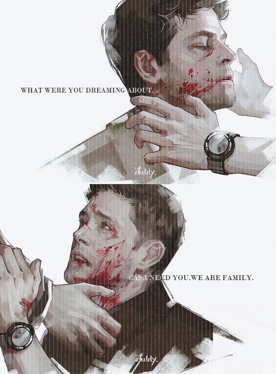 LY78816822's tweet image. 战损最美 #destiel #spn #Supernatural #castiel #DeanWinchester