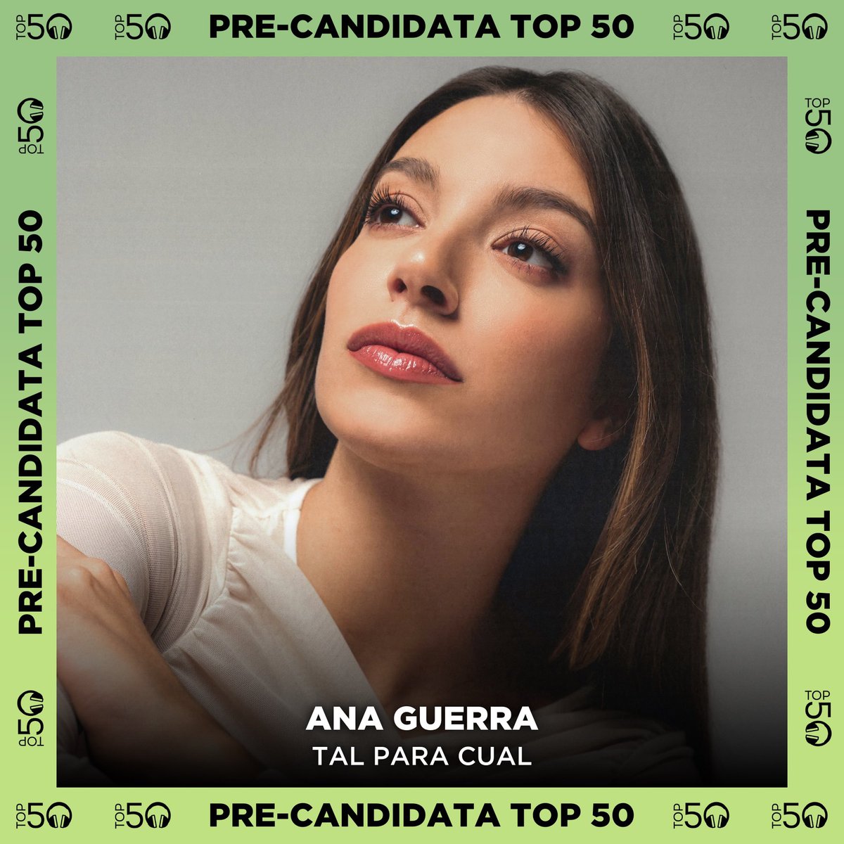 Top50Oficial's tweet photo. 📊 PRE-CANDIDATAS TOP 50 📊

📍Más votadas actualmente:

1. @anaguerra - Tal Para Cual
2. @rickymerino - Superstar
3. @laenedenaiara / @NatosyWaor - Veneno
4. @omarsambaa - Masoquista

— 🗳️ Vota por tus favoritas aquí: https://t.co/YhgFL2ceWT https://t.co/WnfSv89cQg