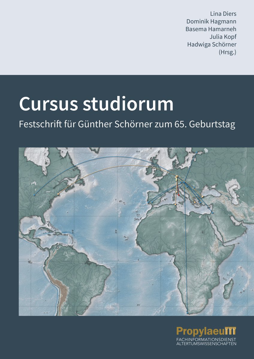 Dominik Hagmann (@dominik_hagmann) on Twitter photo Thrilled to share the newly published Festschrift honoring Prof Günther Schörner on the occasion of his 65th birthday, recently presented at the Department of Classical Archaeology, University of Vienna <a href="/Propylaeum_FID/">Propylaeum</a> <a href="/univienna/">Universität Wien</a> <a href="/KlassArchWien/">Institut für Klassische Archäologie Wien</a> #ikavienna doi.org/10.11588/propy… Thrilled to share the newly published Festschrift honoring Prof Günther Schörner on the occasion of his 65th birthday, recently presented at the Department of Classical Archaeology, University of Vienna <a href="/Propylaeum_FID/">Propylaeum</a> <a href="/univienna/">Universität Wien</a> <a href="/KlassArchWien/">Institut für Klassische Archäologie Wien</a> #ikavienna doi.org/10.11588/propy…