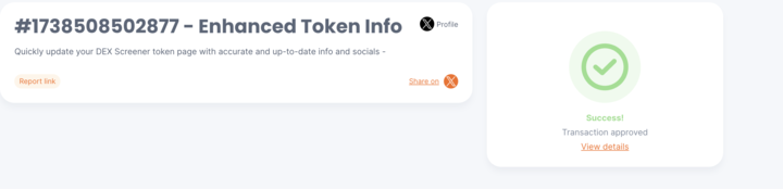 🚨 Bat Cat Social Update on Dexscreener! 🚨

🔗 Check it out now: dexscreener.com/solana/CKJf3Xz…
