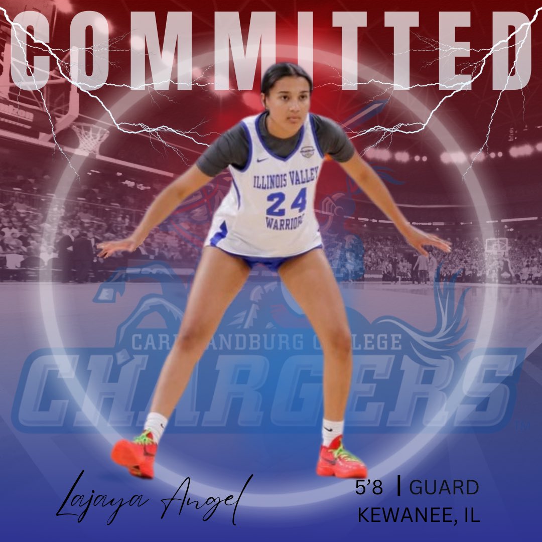 I am beyond excited to announce my commitment to CSC! I want to thank my parents, coaches, teammates, and my trainer, for getting me where I am today. Big shoutout to the Carl Sandburg coach for blessing me with this opportunity to continue my academic and athletic career!❤️💙