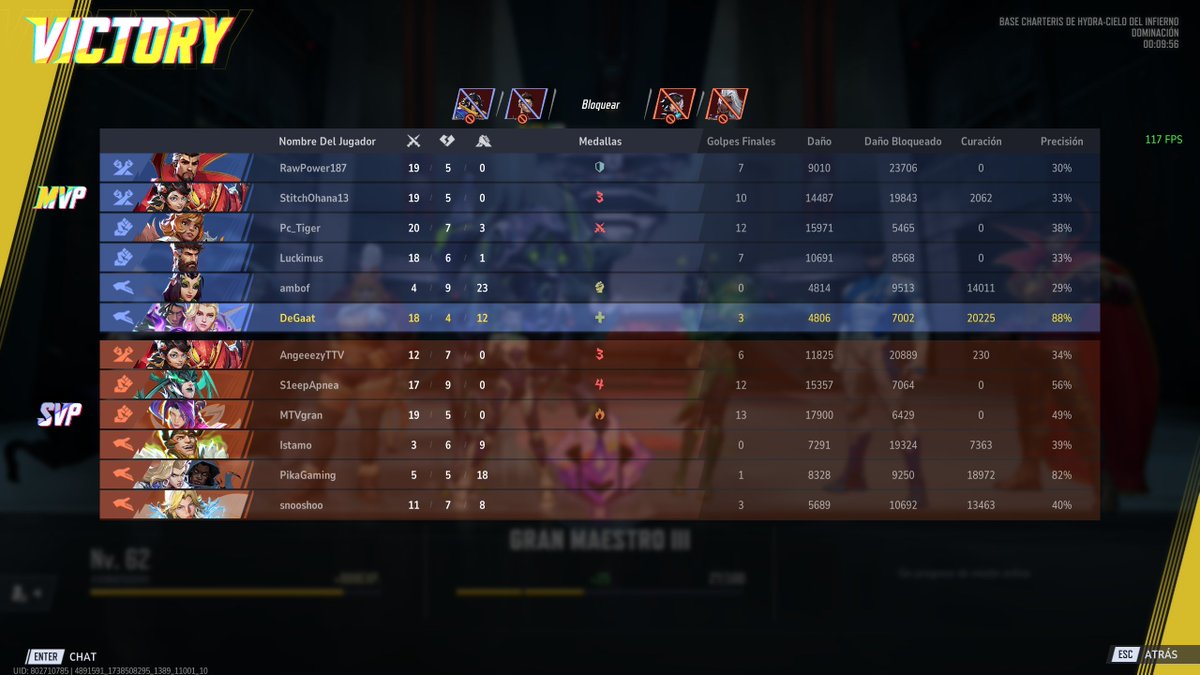 Primera partida en GM a la bolsaaaaaaaa! 

#MarvelRivals <a href="/MarvelRivals/">Marvel Rivals</a>