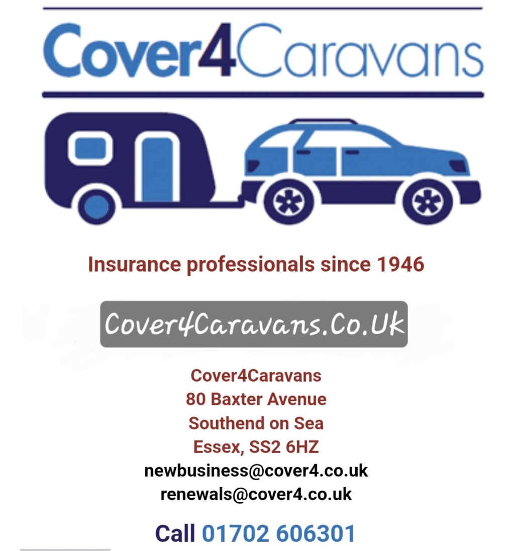 We've only gone and teamed up again in 2025 with the fantastic people at cover4caravans.co.uk
A tailored solution for us, our equipment and our caravan is what we need when we talk caravan insurance. Try it... You will be surprised just how hard these people work for you.