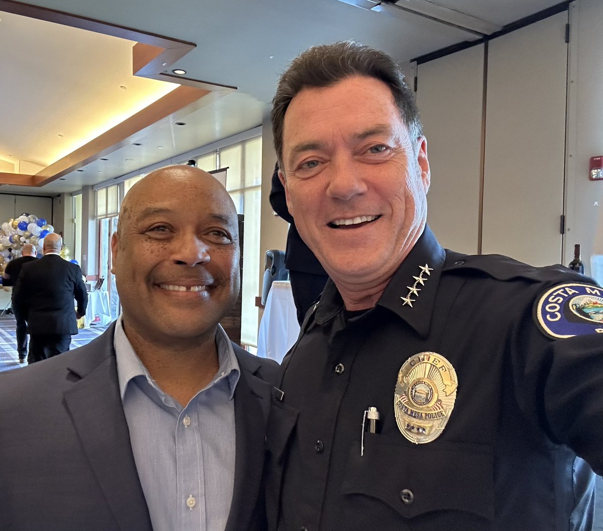 Congratulations to my friend California Highway Patrol Chief Tommie Cocroft on his well deserved retirement from the <a href="/CHPsouthern/">CHP Southern</a>. Chief Cocroft was a member of our OC Chiefs &amp; Sheriff Assn as well as a friend and genuinely good person. He will be missed! <a href="/CHP_HQ/">CHP Headquarters</a>
