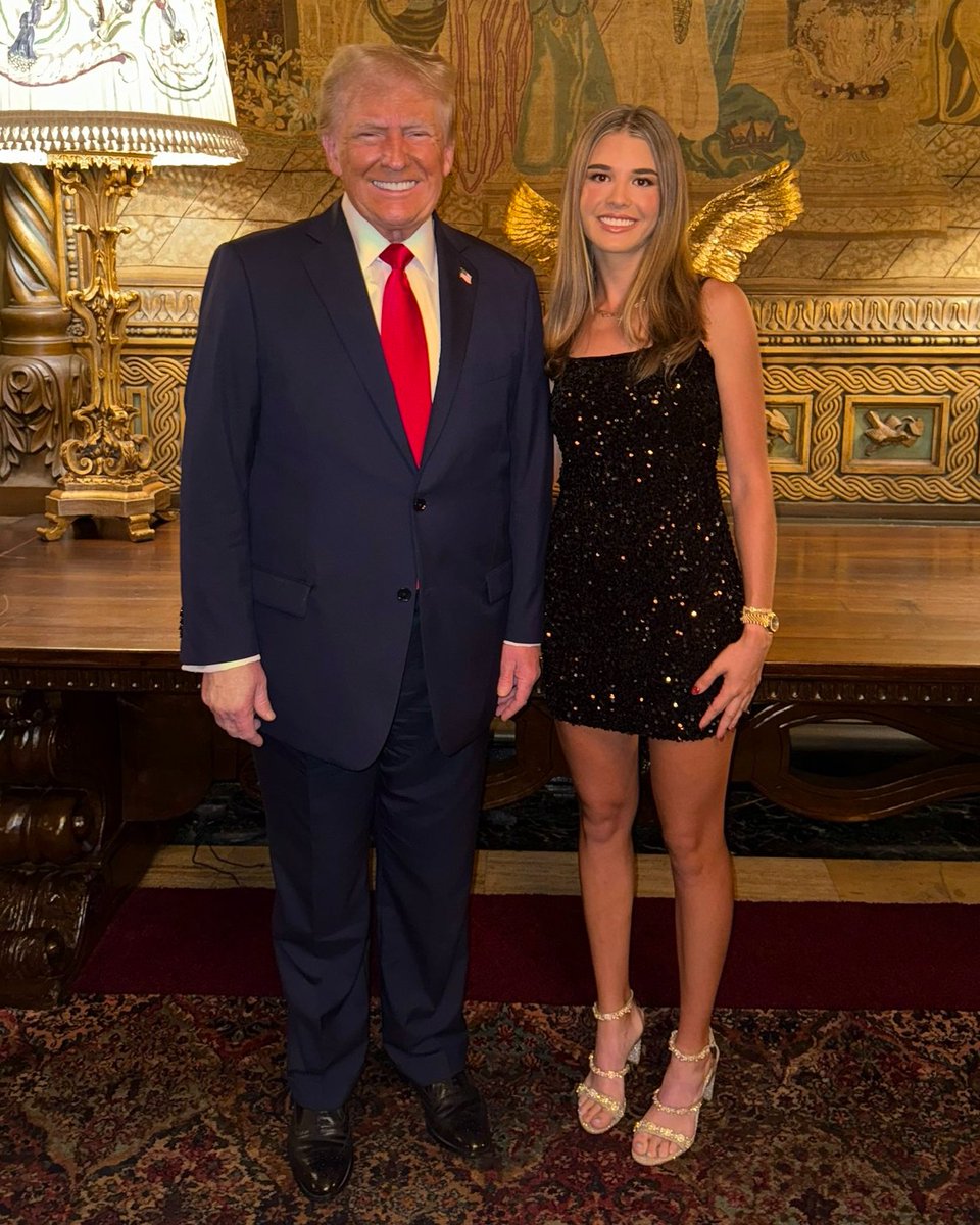 No one works harder or cares more about the American people. Grandpa, I love you!