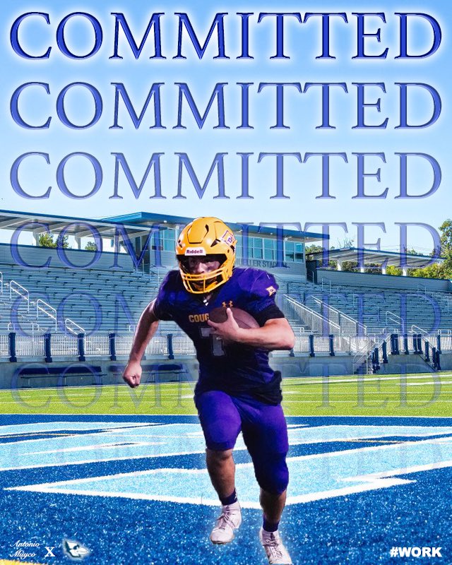 Beyond grateful to continue my journey at Westmo! Huge thanks to my family, coaches, and every teammate who’s pushed me to be better. Time to get to work! 
<a href="/WESTMOFB/">Westminster College Football</a> <a href="/AFFTONFB/">AFFTON FOOTBALL</a>