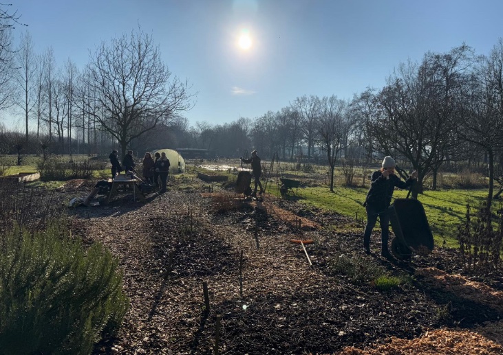 Eerste werkdag van 2025 💪☀️. Zie pluktuinzuilen@bsky.social.