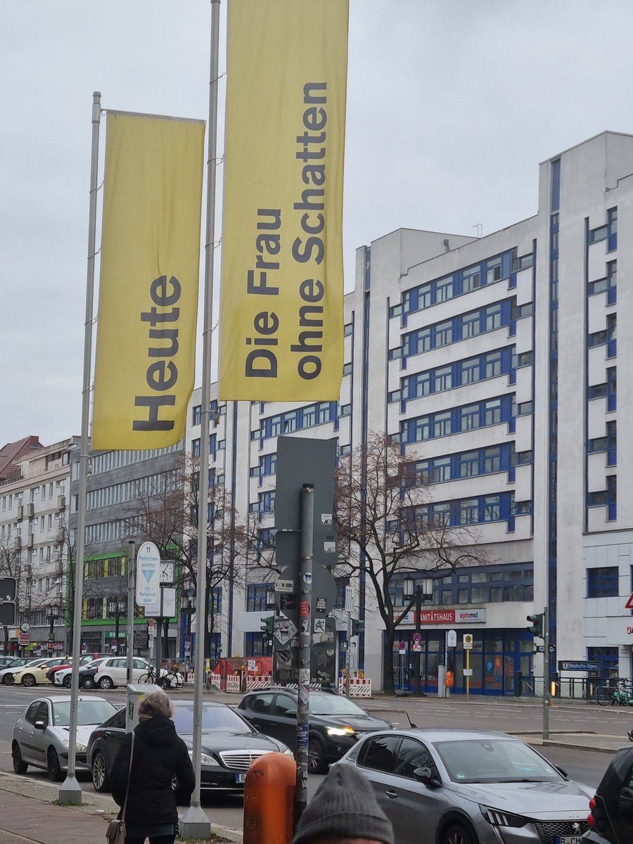 I'm at the <a href="/deutsche_oper/">Deutsche Oper Berlin</a> for Die Frau ohne Schatten. I've been looking forward to this for some time.