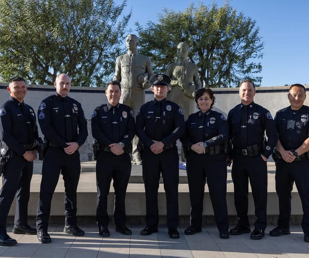 Congratulations to our new Officer Dylan Reyna! Your service to the citizens of the <a href="/cityofcostamesa/">City of Costa Mesa</a> begins.