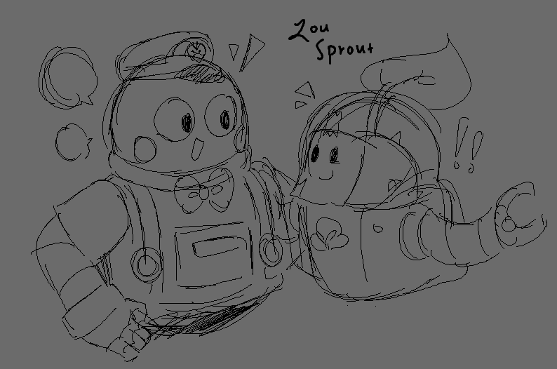 ztyroids's tweet photo. last ms paint doodle... my favorite brawlers. feel free to request, i will draw them when i can (*/ω＼*) https://t.co/1kuJG6cDOd