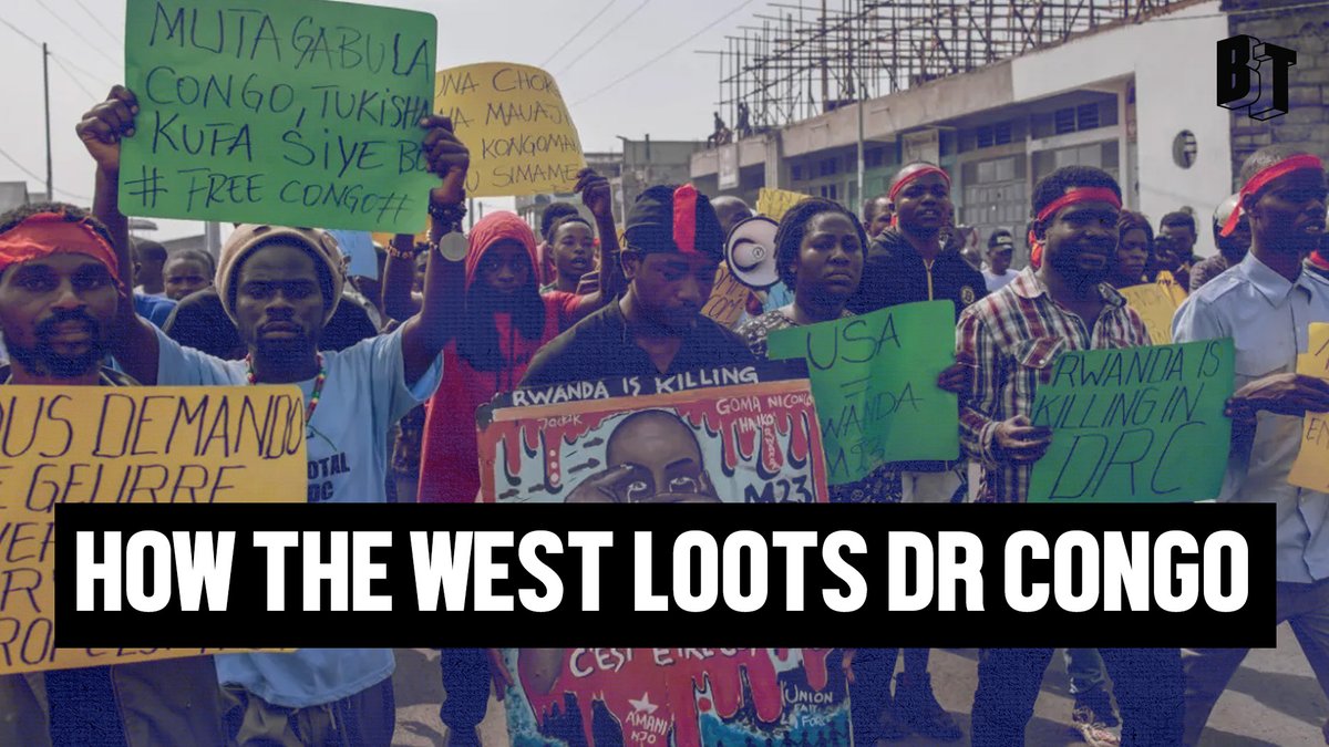 “Rwandan-backed M23 rebels are using weapons provided to them by US and European Union taxpayer's money”

WATCH <a href="/kambale/">Kambale Musavuli #CongoIsBleeding</a> discuss how Rwanda acts as the West’s “satellite agent” in the war to loot DR Congo’s immense mineral wealth: youtu.be/DU_wYYplFzQ