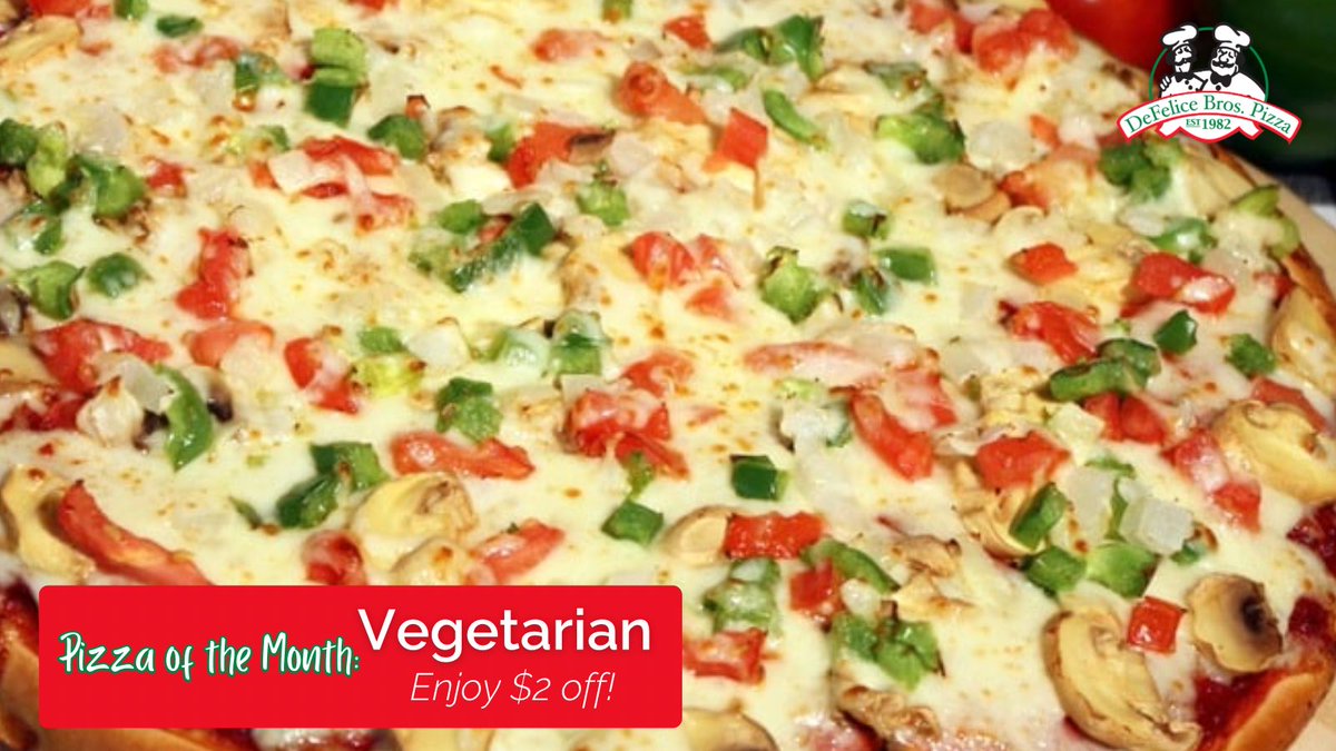 EatDefelice's tweet photo. Green peppers, diced onions, mushrooms &amp; diced tomatoes top this delicious pizza! 🫑🧅🍅#eatdefelice https://t.co/L2ixk5kJSW