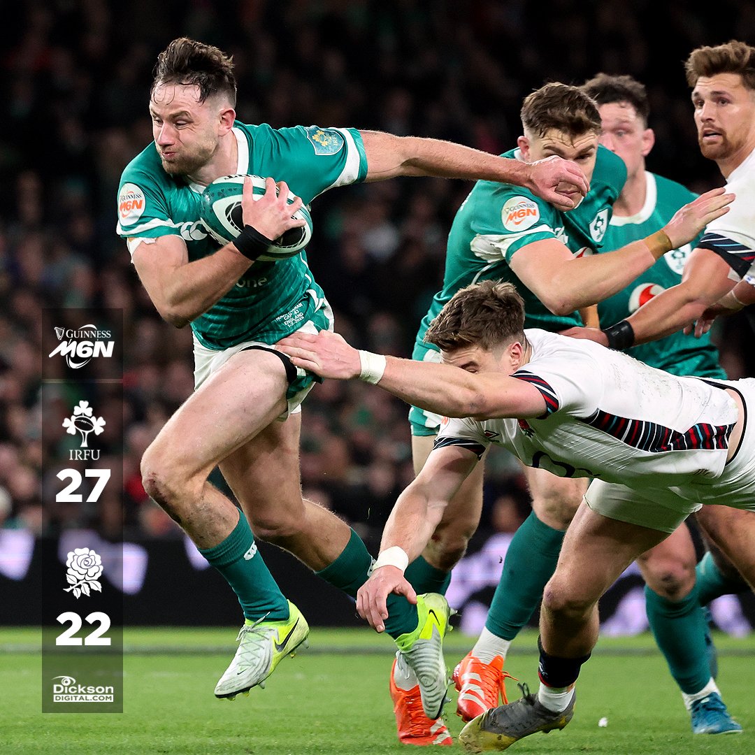 John Dickson (@dicksondigital) on Twitter photo A strong second half from <a href="/IrishRugby/">Irish Rugby</a> secured a bonus point victory over <a href="/EnglandRugby/">England Rugby</a> yesterday in Dublin in the opening round of the 2025 <a href="/SixNationsRugby/">Guinness Men's Six Nations</a> well played lads! Tap the link below for the full match action gallery 📸
dicksondigital.com/index/G0000n3r… A strong second half from <a href="/IrishRugby/">Irish Rugby</a> secured a bonus point victory over <a href="/EnglandRugby/">England Rugby</a> yesterday in Dublin in the opening round of the 2025 <a href="/SixNationsRugby/">Guinness Men's Six Nations</a> well played lads! Tap the link below for the full match action gallery 📸
dicksondigital.com/index/G0000n3r…