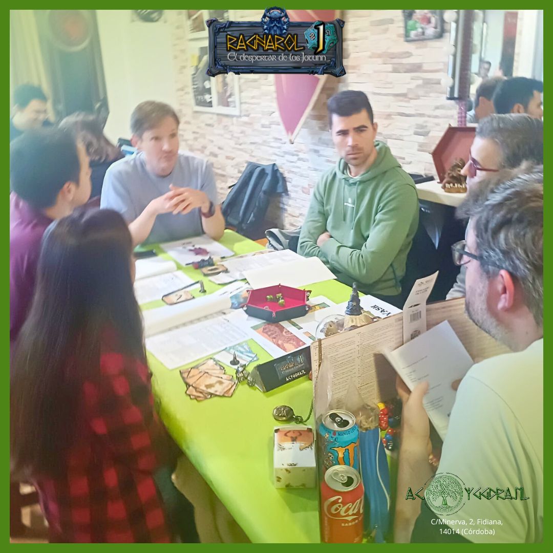 AcYggdrasil's tweet photo. ✨ ¡Ayer fue 𝗥𝗔𝗚𝗡𝗔𝗥𝗢𝗟! 🎲🔥 Una jornada ÉPICA

Mesas llenas y nueva gente descubriendo este increíble mundo. ¡Y qué pedazo de sorteos!

💖 Gracias a todos por hacerlo posible.

📸 Os dejamos algunas imágenes 💕

#ragnarol #rol  #sorteo #cordobaesp #acyggdrasil #eventos https://t.co/HVBgfvLVgv