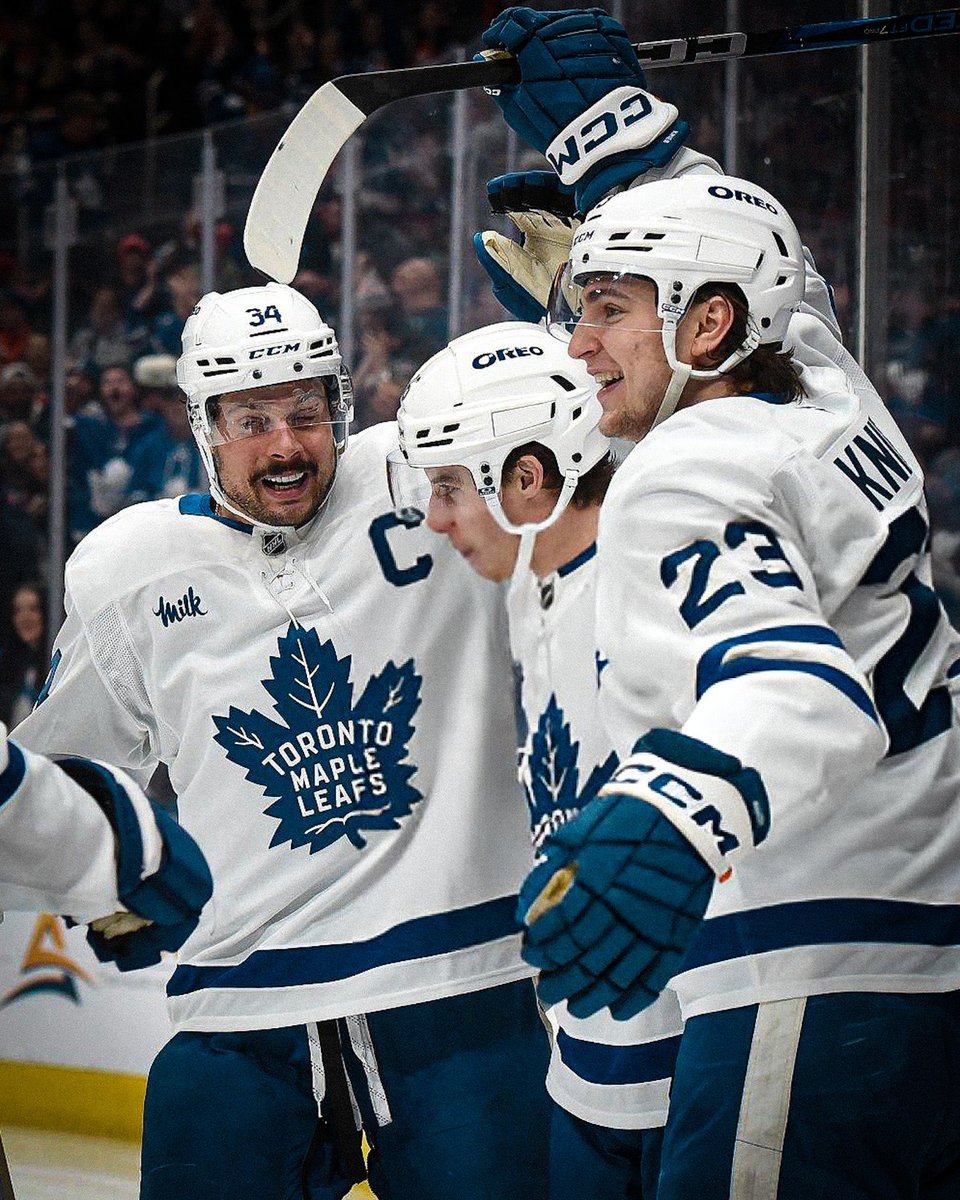 Matthews x Marner x Knies 💙

#LeafsForever