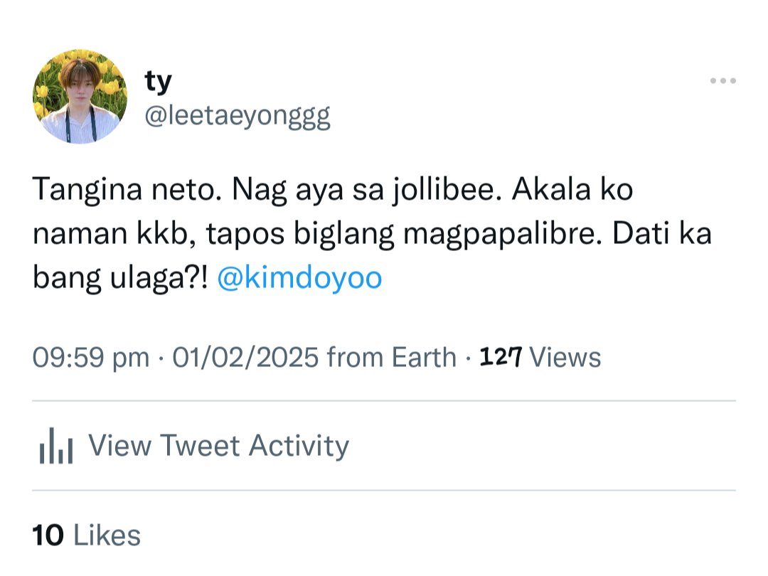 Rin_Sama17's tweet photo. #dotae filo au
Few tweets au. Isang belated hapi bday kay pareng dons. https://t.co/HXPNCpoDfj