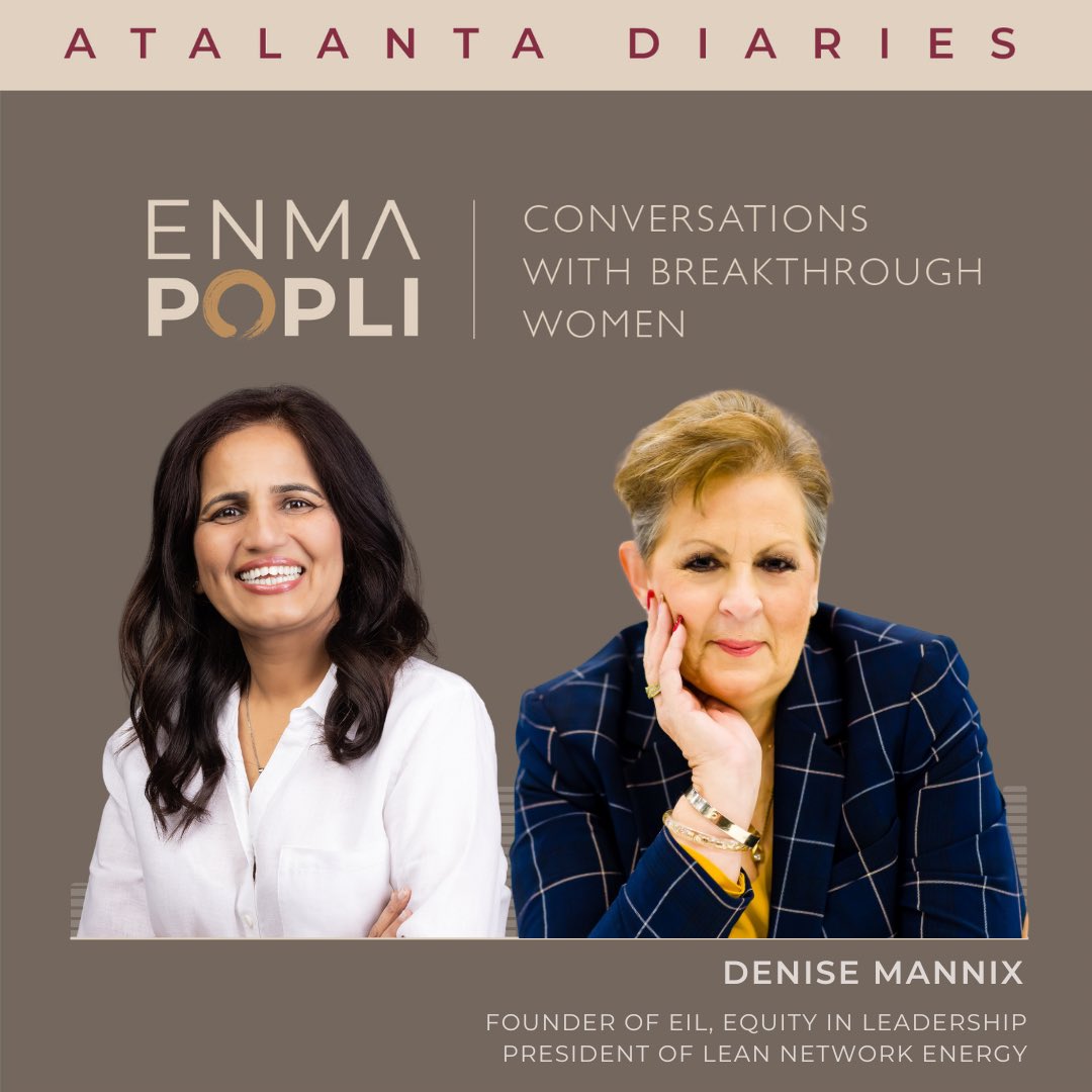 Why are women still navigating leadership systems never designed for them?

Denise Mannix, President of Lean In Network | Energy, joins Atalanta Dairies to break down leadership, bias &amp; real change.

Listen now: spoti.fi/40pIaMe

#WomenInEnergy #Leadership #GenderEquity