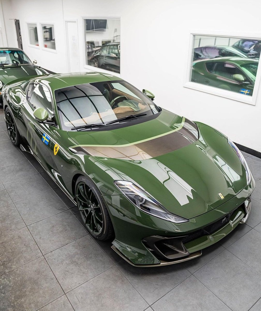 DailyFerrariTM's tweet photo. Tailor made Ferrari 812 Competizione https://t.co/o1QqMWe6Bn