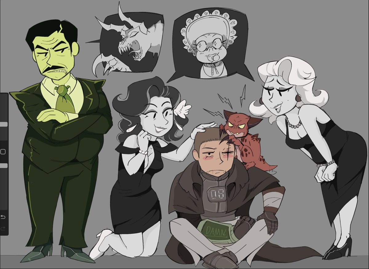 SketchyVillain's tweet image. I adore the vaultboy style
#Fallout #falloutnewvegas