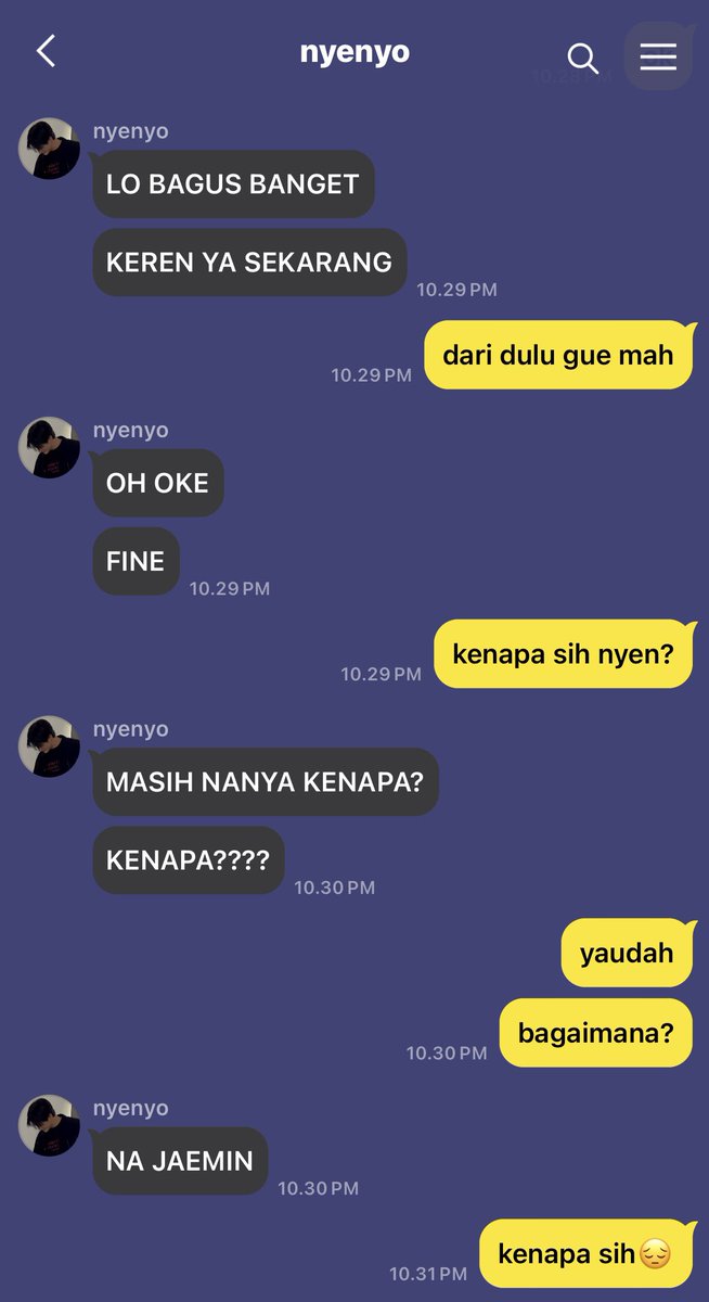 sayurtenggelam's tweet photo. jaemjen  — three tweet au

marriage couple versi ga ikhlas https://t.co/5nxvbqzOil