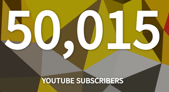 Reached 50k Subs today, thankyou everyone🎉🥳🎉