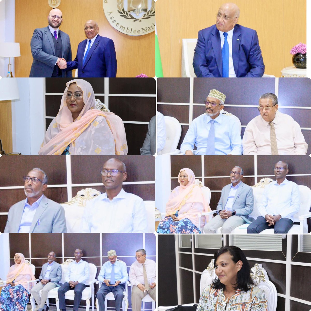 momed222's tweet photo. 📌 Le  Président de  l'@ANDjibouti  S.E.M. #DILEITA_MOHAMED  a reçu  dans la matinée d’aujourd’hui, dimanche  du 02 février 2025, S.E.M.DOMINIC ALLEN, Directeur Adjoint du Bureau Régional des Etats Arabes de l’#UNFPA (fonds des Nations Unies pour la population)  @KamilA63232 https://t.co/sYIfDQFKhK
